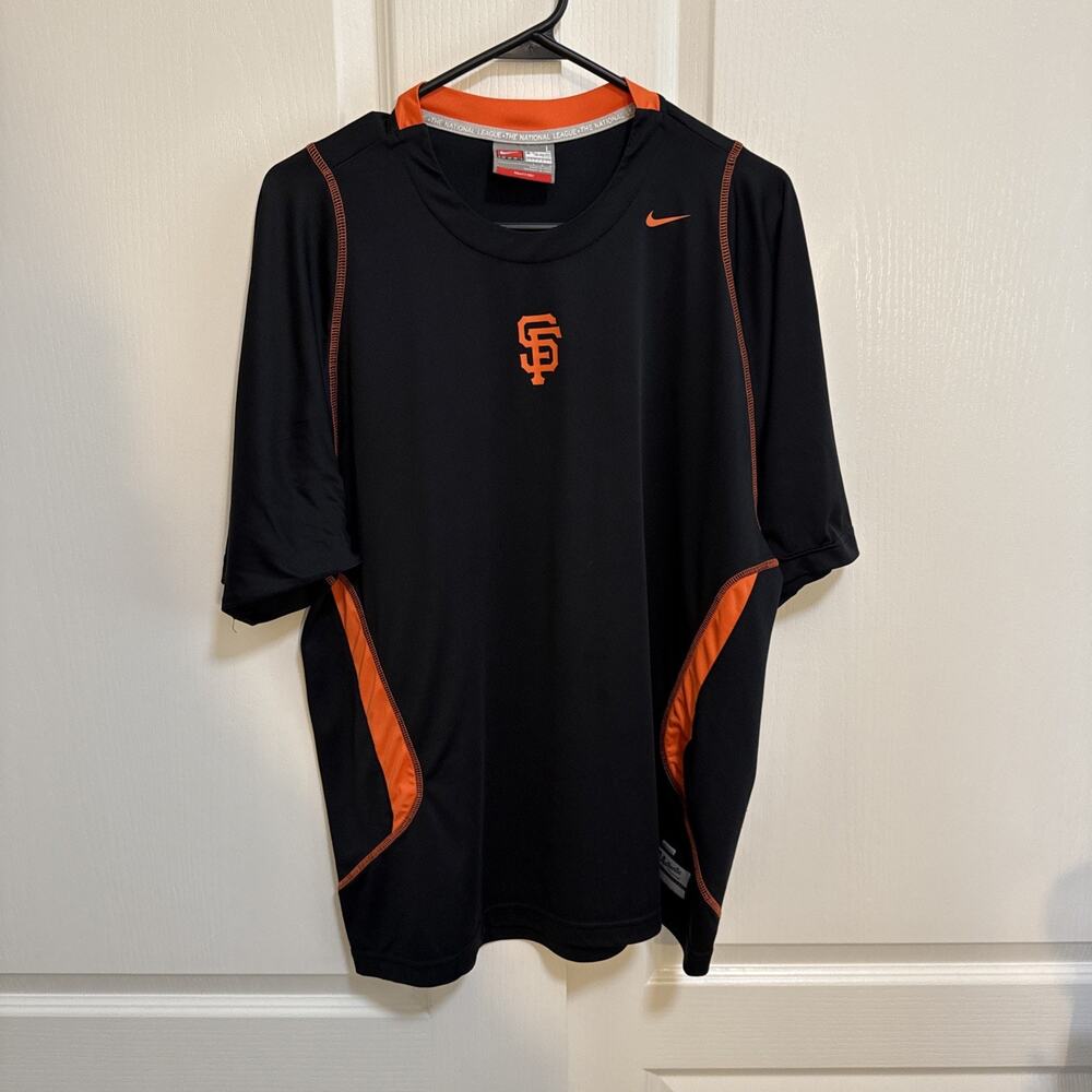 SF Giants Nike Dri Fit Shirt Size L